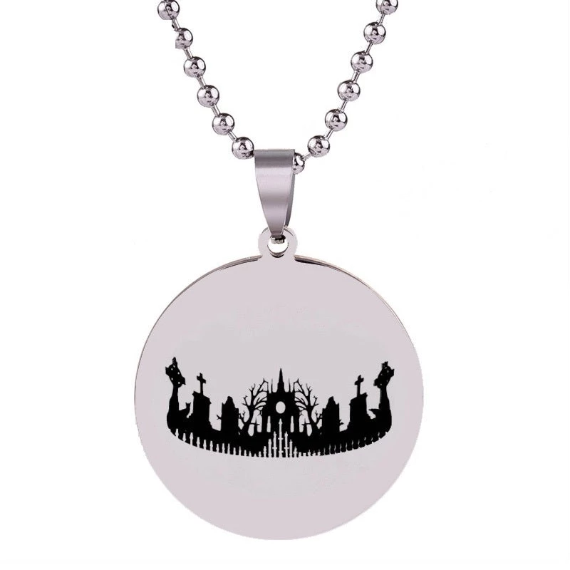 Cradle Of Goth Cemetery Necklace NECKLACES 1 Cradle Of Goth Cemetery Necklace NECKLACES