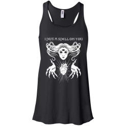 CustomCat I Put A Spell On You Flowy Tank
