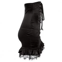 Cradle Of Goth High-Waisted Silky Skirt 8 Cradle Of Goth High-Waisted Silky Skirt