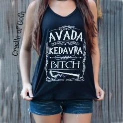 Cradle Of Goth SHIRTS Death Spell Tank-top