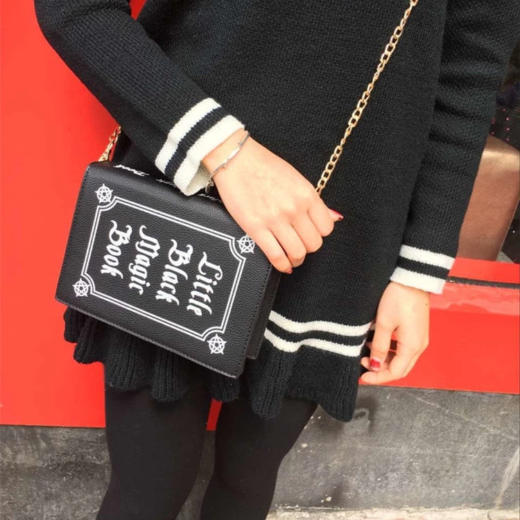 Cradle Of Goth Black Magic Book Handbag (handmade) 1 Cradle Of Goth Black Magic Book Handbag (handmade)