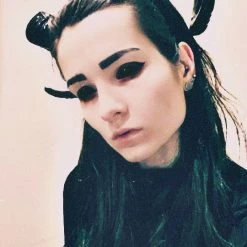 Cradle Of Goth Horns Headband (handmade) MISCELLANEOUS 9 Cradle Of Goth Horns Headband (handmade) MISCELLANEOUS