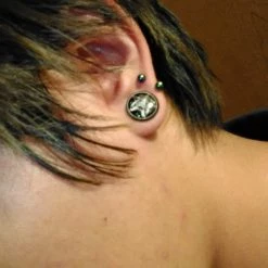 Cradle Of Goth Baphomet's Plugs EARRINGS