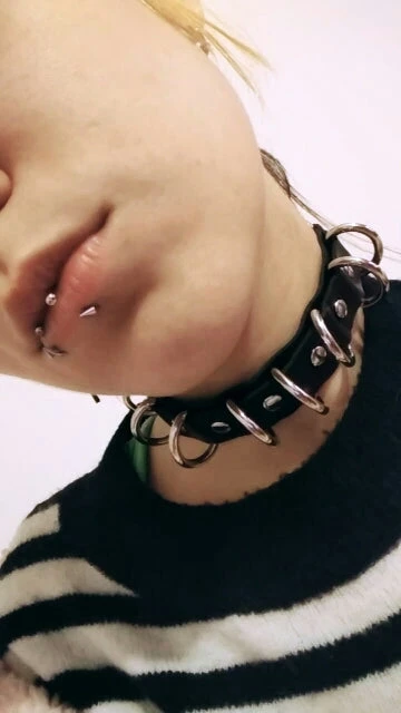 Cradle Of Goth Ring Choker CHOKERS 7 Cradle Of Goth Ring Choker CHOKERS