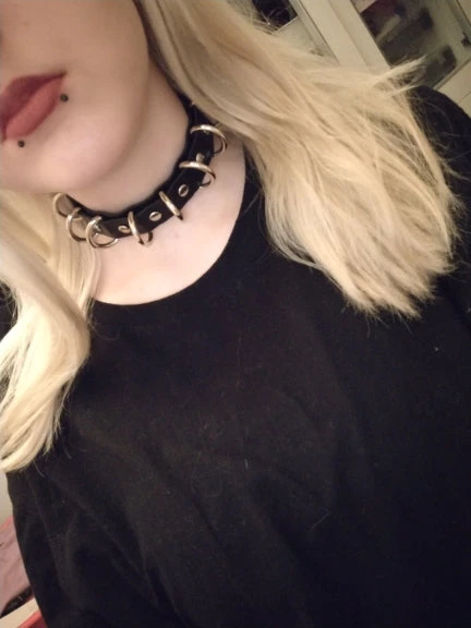 Cradle Of Goth Ring Choker CHOKERS 2 Cradle Of Goth Ring Choker CHOKERS