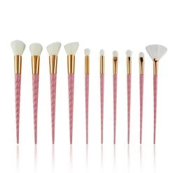 Cradle Of Goth Make Up Unicorn Makeup Brushes Set (10 Pieces, Vegan)