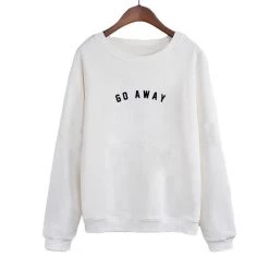 Cradle Of Goth GO AWAY Sweater