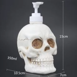 Cradle Of Goth BATH Skull Liquid Soap Bottle