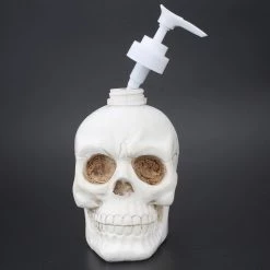 Cradle Of Goth BATH Skull Liquid Soap Bottle