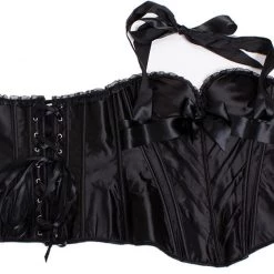 Cradle Of Goth Satin Corset LINGERIE