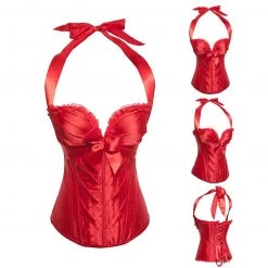 Cradle Of Goth Satin Corset LINGERIE