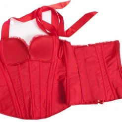 Cradle Of Goth Satin Corset LINGERIE