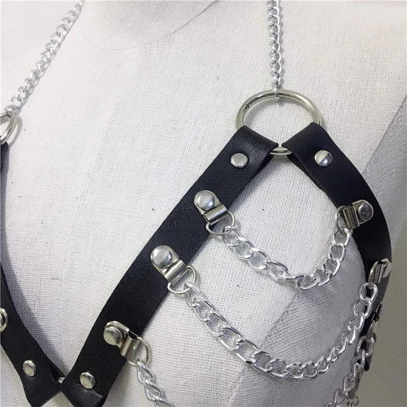 Cradle Of Goth CAGE BRAS & HARNESSES Festival Goth Harnesses (Different Variants) 19 Cradle Of Goth CAGE BRAS & HARNESSES Festival Goth Harnesses (Different Variants)