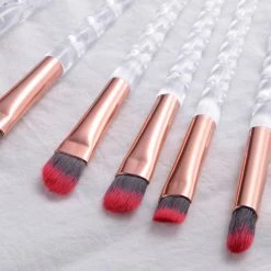 Cradle Of Goth Make Up Unicorn Makeup Brushes Set (10 Pieces, Vegan)