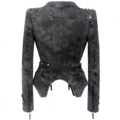 Cradle Of Goth The Tough Chick Jacket (Vegan) COATS & JACKETS