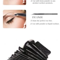 Cradle Of Goth Make Up The Goth Beginner Brush Set (Vegan)