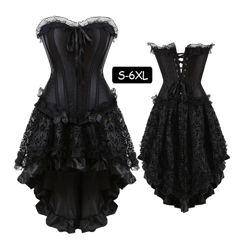 Cradle Of Goth DRESSES Black Rose Dress 1 Cradle Of Goth DRESSES Black Rose Dress