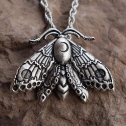 Cradle Of Goth Moth Necklace 14 Cradle Of Goth Moth Necklace