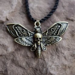 Cradle Of Goth Moth Necklace 21 Cradle Of Goth Moth Necklace