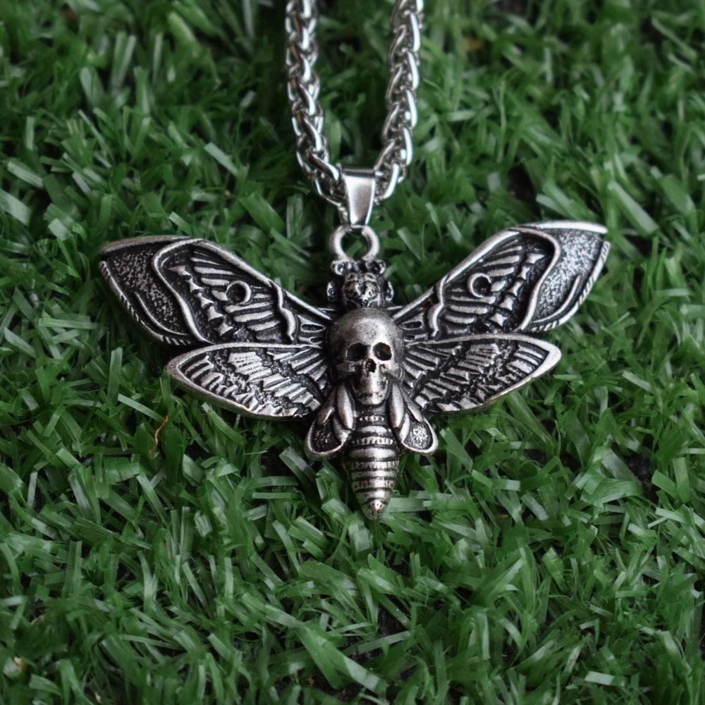 Cradle Of Goth Moth Necklace 10 Cradle Of Goth Moth Necklace