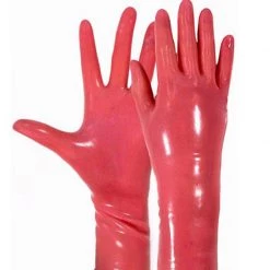 Cradle Of Goth LINGERIE Latex Gloves