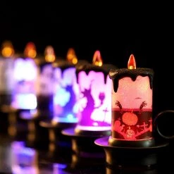 Cradle Of Goth BEDROOM Halloween LED Candle Lights