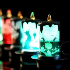 Cradle Of Goth BEDROOM Halloween LED Candle Lights