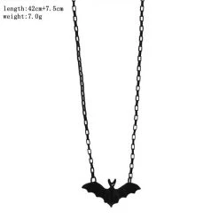 Cradle Of Goth NECKLACES Batty Set (Necklace, Ring, Bracelet And Earrings)
