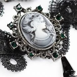 Cradle Of Goth NECKLACES Graveyard Necklace (handmade)