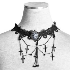 Cradle Of Goth NECKLACES Graveyard Necklace (handmade)