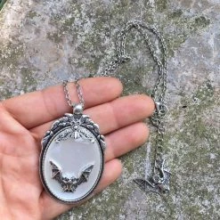 Cradle Of Goth Gothic Bat Necklace