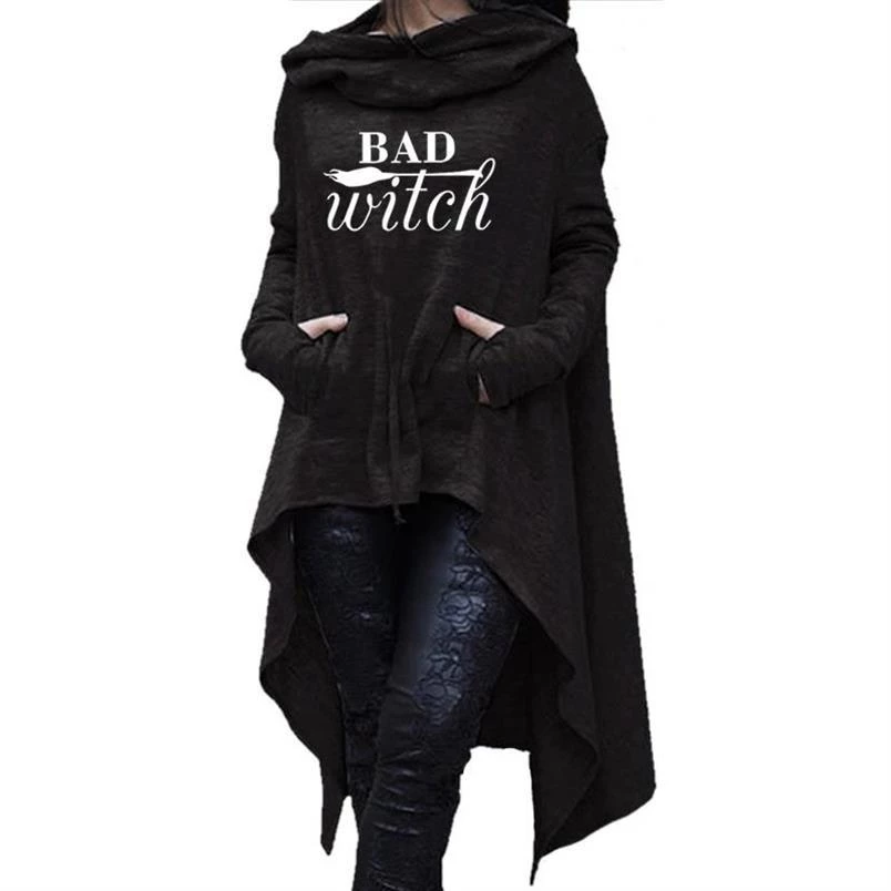 Cradle Of Goth Bad Witch Hoodie (plus Sizes Available) HOODIES & SWEATERS 1 Cradle Of Goth Bad Witch Hoodie (plus Sizes Available) HOODIES & SWEATERS