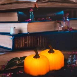 Cradle Of Goth Pumpkin Candles (12 Pieces) BEDROOM