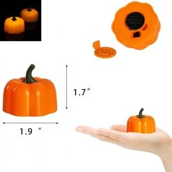 Cradle Of Goth Pumpkin Candles (12 Pieces) BEDROOM