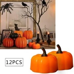 Cradle Of Goth Pumpkin Candles (12 Pieces) BEDROOM