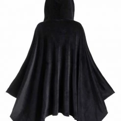 Cradle Of Goth Velvet Poncho (plus Sizes Available) HOODIES & SWEATERS