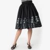 Cradle Of Goth SKIRTS Dancing Skeletons Skirt