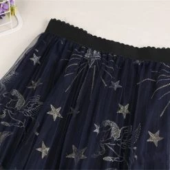 Cradle Of Goth SKIRTS Constellations Skirt 8 Cradle Of Goth SKIRTS Constellations Skirt