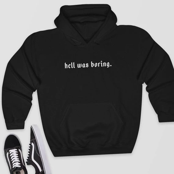 Cradle Of Goth Hell Was Boring Hoodie HOODIES & SWEATERS 1 Cradle Of Goth Hell Was Boring Hoodie HOODIES & SWEATERS