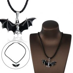 Cradle Of Goth Mega Bat Necklace