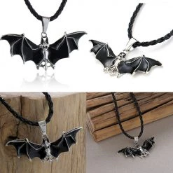 Cradle Of Goth Mega Bat Necklace