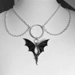 Cradle Of Goth NECKLACES Flying Fox Necklace
