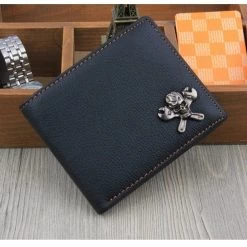 Cradle Of Goth Skull Wallet