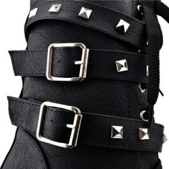 Cradle Of Goth Platform Boots (Handmade & Vegan) SHOES
