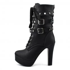 Cradle Of Goth Platform Boots (Handmade & Vegan) SHOES