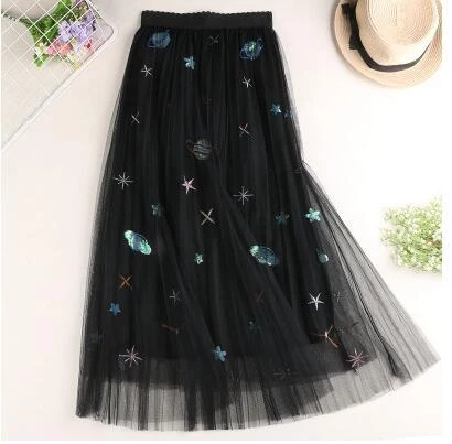 Cradle Of Goth SKIRTS Constellations Skirt 1 Cradle Of Goth SKIRTS Constellations Skirt