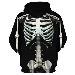 Cradle Of Goth Skeleton Hoodie (Male Version)