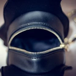 Cradle Of Goth BAGS Black Cat Purse (Handmade & Vegan)