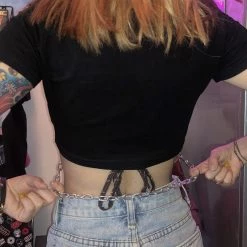 Cradle Of Goth Chained Goth Top SHIRTS