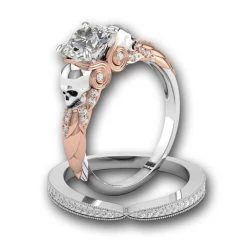 Cradle Of Goth Majestic Death Rings (2 Pieces)